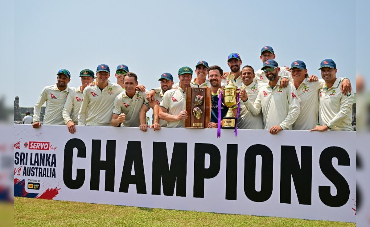 Australia Win Second Test And Series Against Sri Lanka