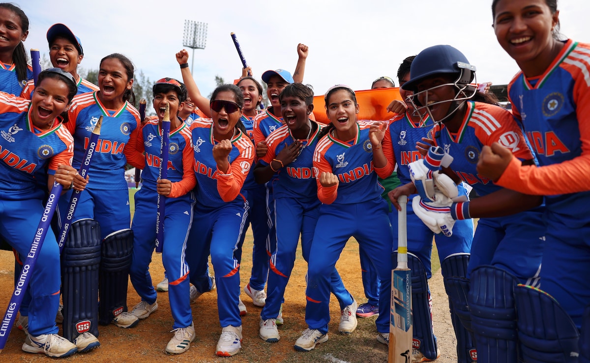 BCCI Announces Massive Cash Reward For Under-19 Women’s T20 World Cup-Winning Team