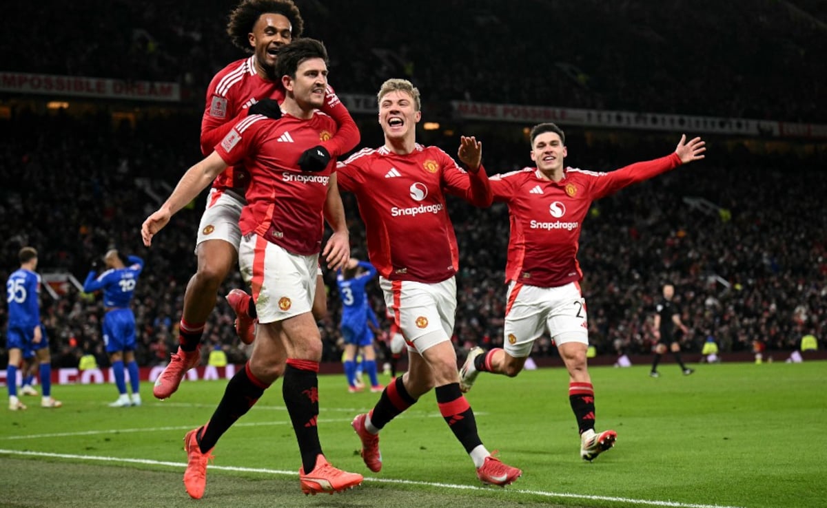 Harry Maguire Strikes Late As Manchester United Beat Leicester City In FA Cup