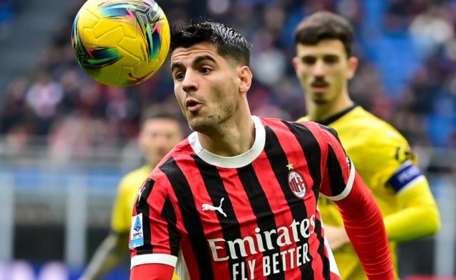 Alvaro Morata Completes Loan Move To Galatasaray From AC Milan