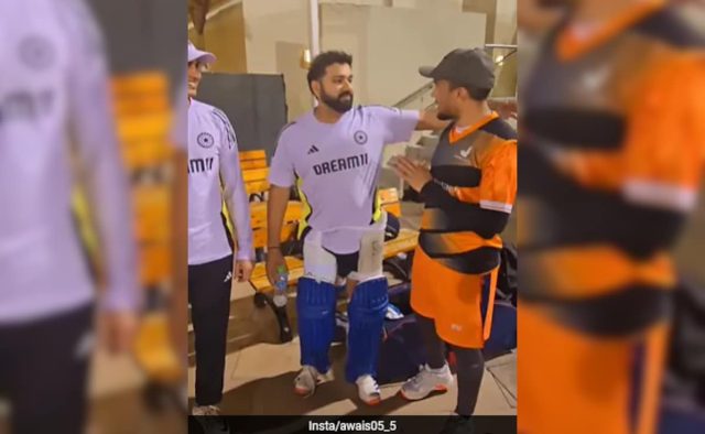 “You Are Trying To Break Our Feet”: Rohit Sharma’s Epic Chat With Net Bowler In Dubai