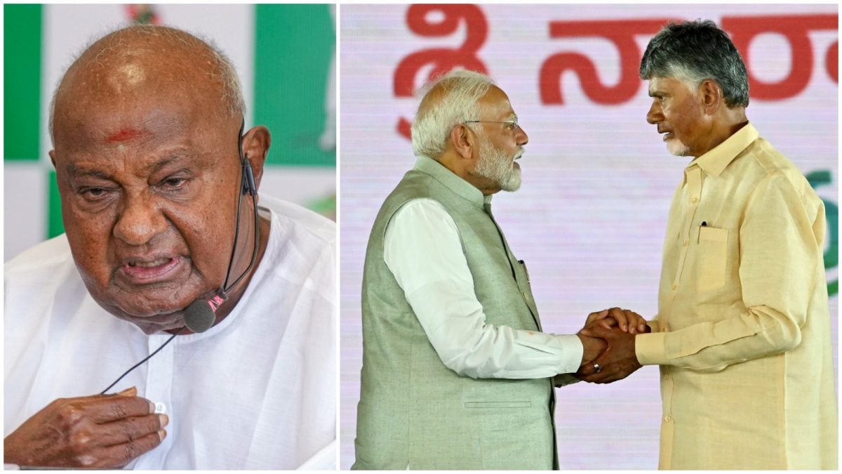 Deve Gowda Claims Naidu Sought NDA Vice Chairman Post After 2024 Polls, But Modi Rejected It