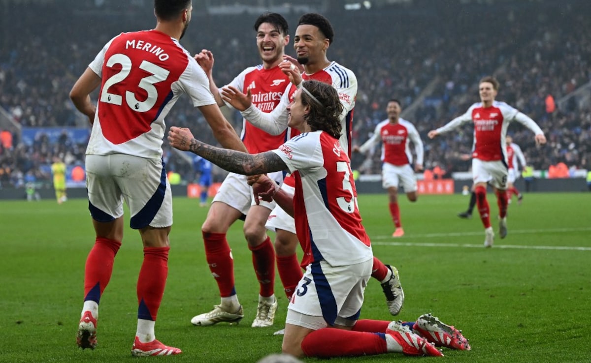 Arsenal Close Gap On Leaders Liverpool, Omar Marmoush Treble Lifts Manchester City