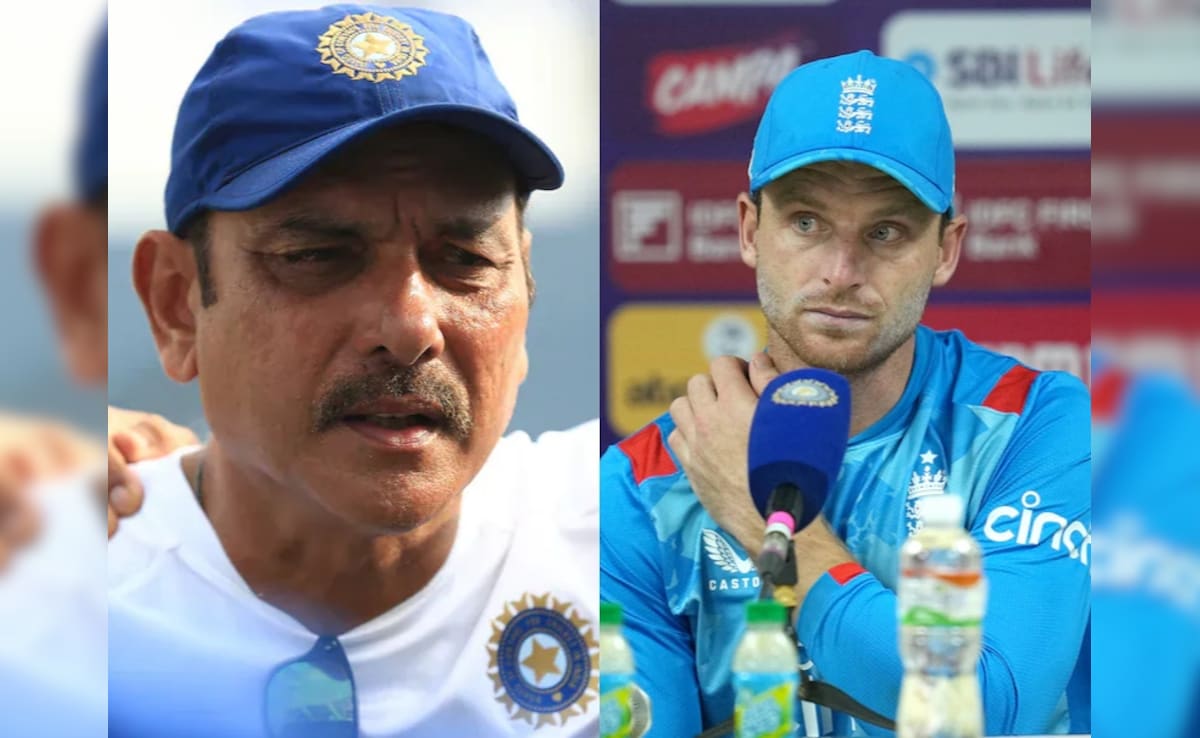 Ravi Shastri Claims England Did Only 1 Net Session On India Tour. Jos Buttler’s Strong Response: “Not Quite True”