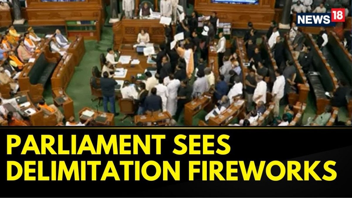 Delimitation Debate In Parliament, DMK MP Hits Back At Centre Says ‘We Will Not Beg’ | News18