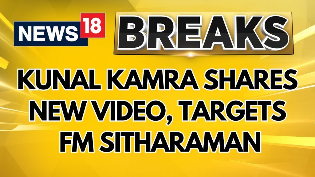 Kunal Kamra Doubles Down With New Satire Video, Posts Another Video Taking Dig At Nirmala Sitharaman