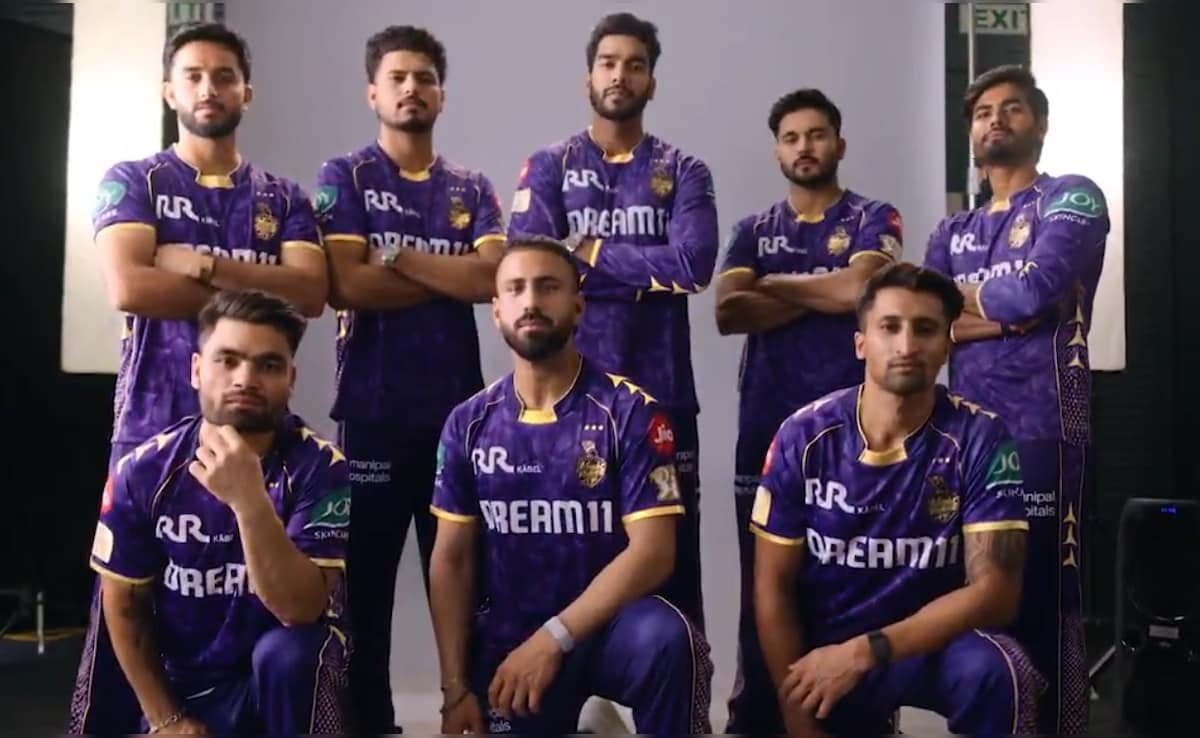 KKR Launch New Jersey For IPL 2025, Place Three Stars Around Gemini Constellation