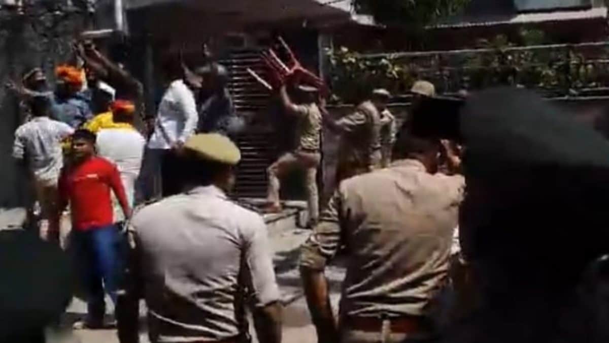 Samajwadi Party MP’s House Attacked In Agra, Karni Sena Demands Apology Over Rana Sanga Remark