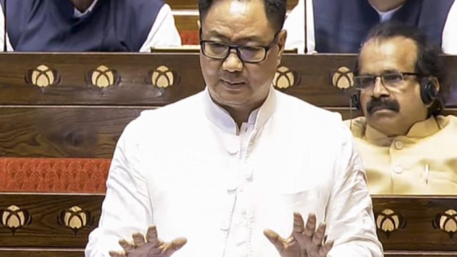 Centre Fully Prepared To Table Waqf Bill, Some Parties Seeking To Stoke Tensions In Society: Rijiju
