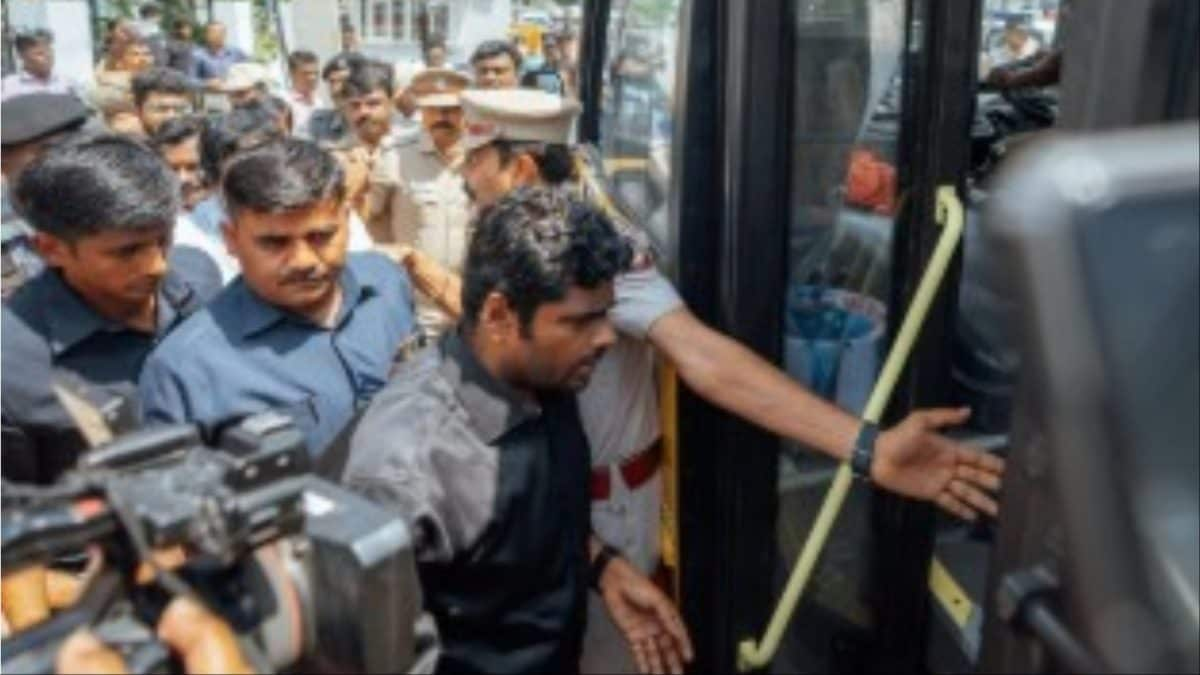 Annamalai, Other Tamil Nadu BJP Leaders Detained Ahead Of Protest Against Alleged Liquor Scam