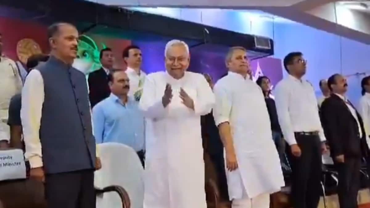 Nitish Kumar Leaves Dais Abruptly During National Anthem At Sports Event, Sparks Row