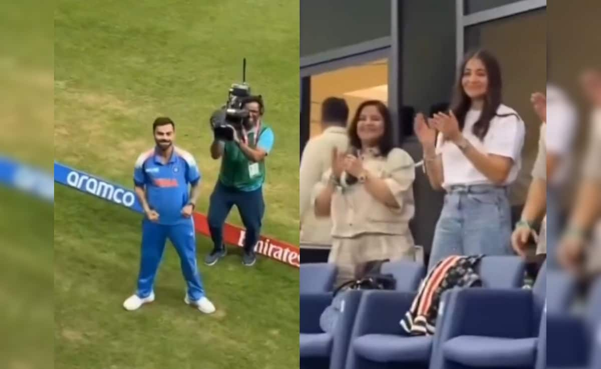 Virat Kohli Steals A Moment With Anushka Sharma After Champions Trophy 2025 Semi-Final Win