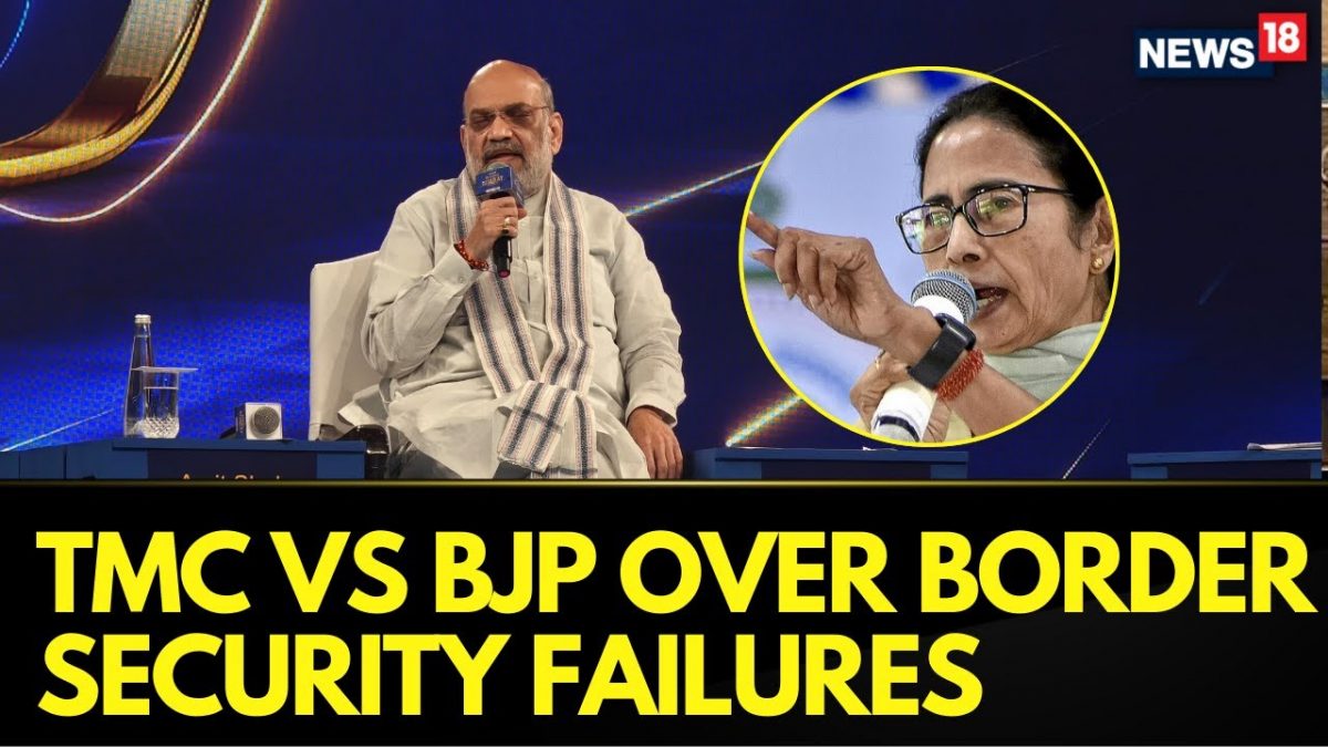 TMC Fires Back, Accusing Centre Of Blaming Bengal Govt For Border Security Failures | Amit Shah