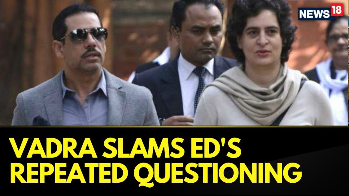 Congress News | Robert Vadra Reaches ED Office With Wife, Priyanka Gandhi Vadra | National Herald