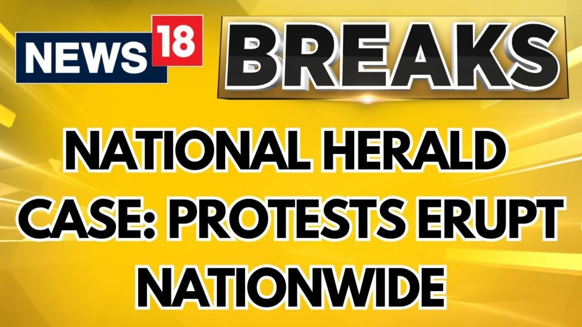National Herald Case Updates- Congress Protests Erupt Nationwide: ED Office Hyderabad Under Siege