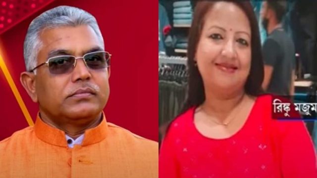 BJP’s Dilip Ghosh Ties The Knot; Bride Rinku Majumdar Spills The Beans On How They Met, Who Proposed