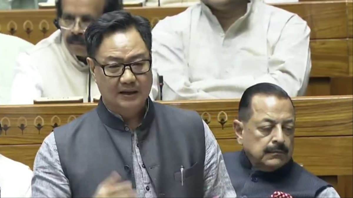‘Parliament, Delhi Airport Would Have Been Waqf Properties If…’: Rijiju Tables Waqf Bill In Lok Sabha