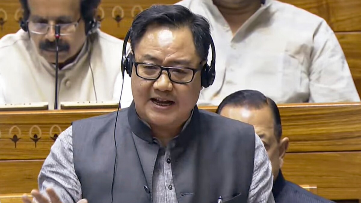 No Place In World Safer Than India For Minorities: Kiren Rijiju In Reply On Waqf Bill