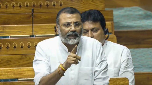 Nishikant Dubey Shares Cryptic Post As Himanta Attacks Congress Over Its Past Criticism Of Judiciary