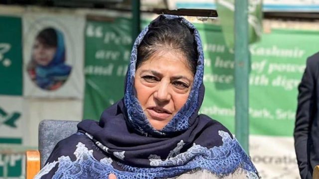 ‘Running BJP Agenda, Fears Talking About Article 370’: Mehbooba Mufti Slams NC