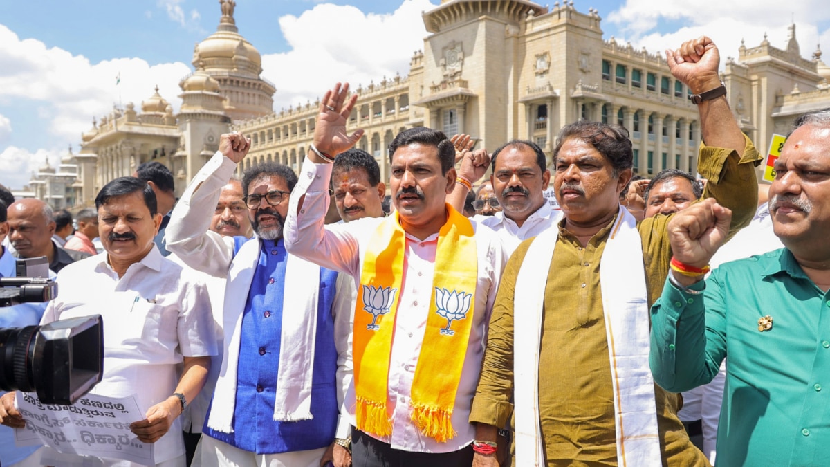 ‘Enough Is Enough’: Karnataka BJP Launches Protests Against Multiple Price Hikes By Siddaramaiah Govt