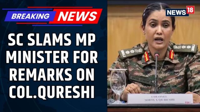 ‘Crocodile Tears’: SC Orders SIT Probe Into MP Minister Vijay Shah’s ‘Crass Remarks’ On Col Sofiya