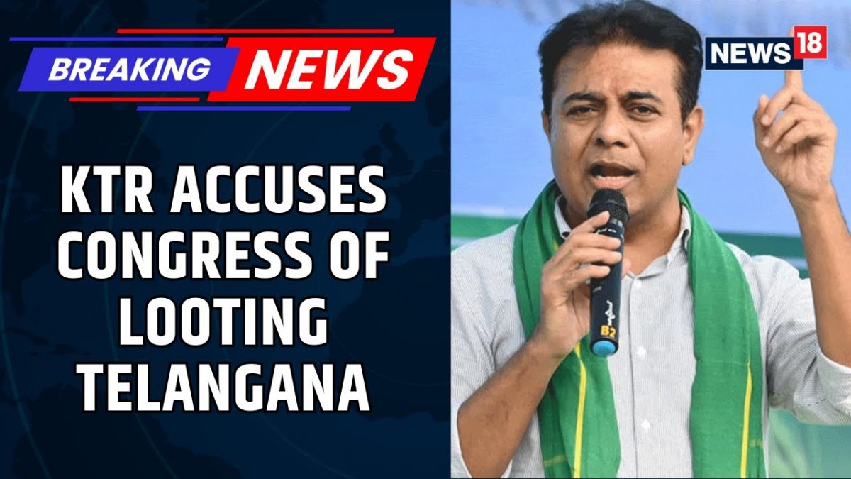 BRS Leader KTR Accuses Congress Of Making Telangana ‘ATM for Scamgress’ | National Herald Case