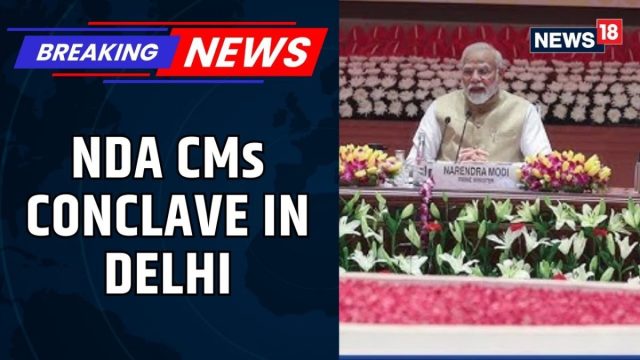 PM Modi To Chair NDA CMs Meet Today; National Security, Caste Census On Agenda | News18