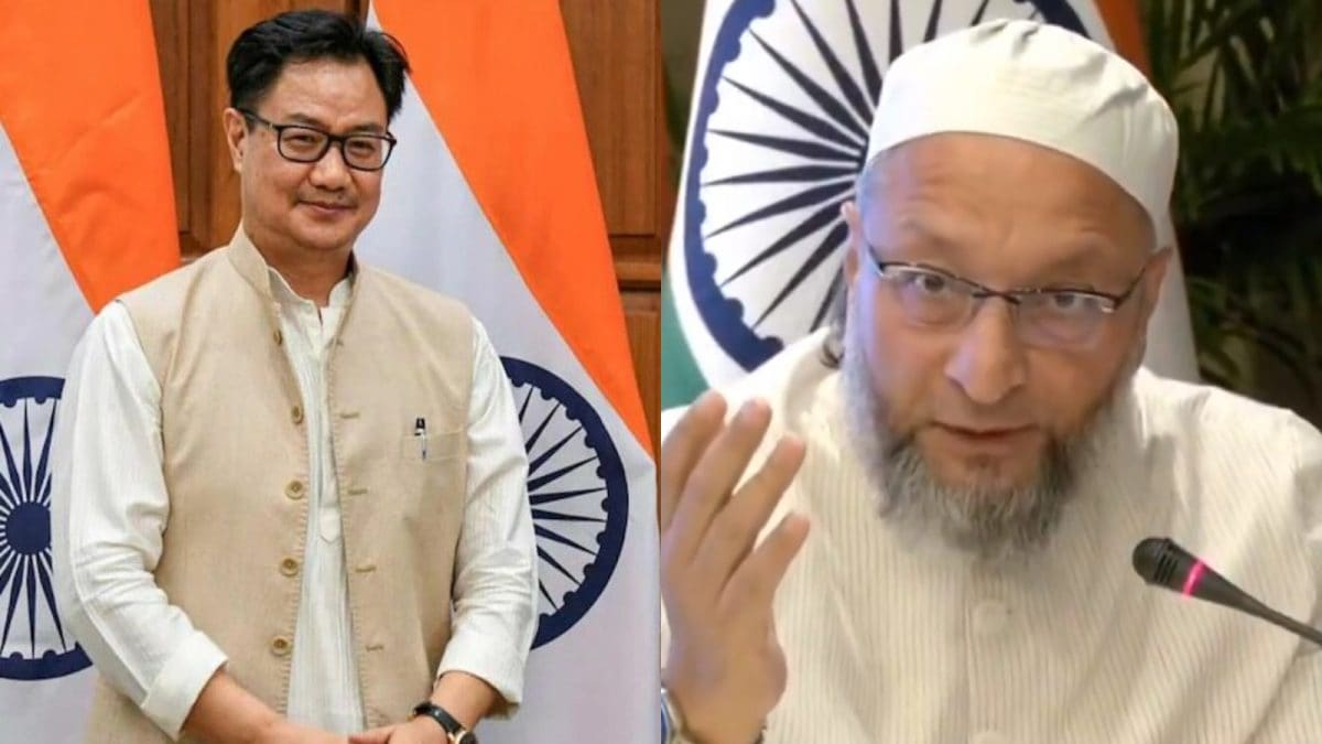 BJP’s Kiren Rijiju Lauds Owaisi For Exposing Pakistan In Kuwait
