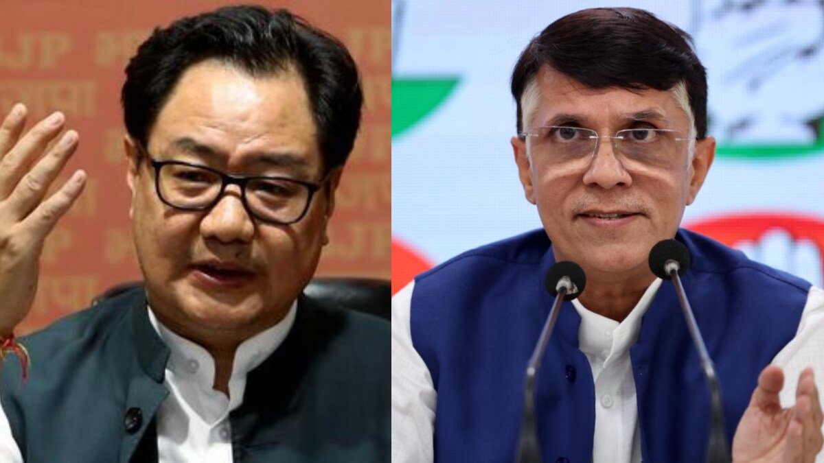 Kiren Rijiju’s Couplet Post On X Gets Pawan Khera’s ‘Message For Boss’ Query