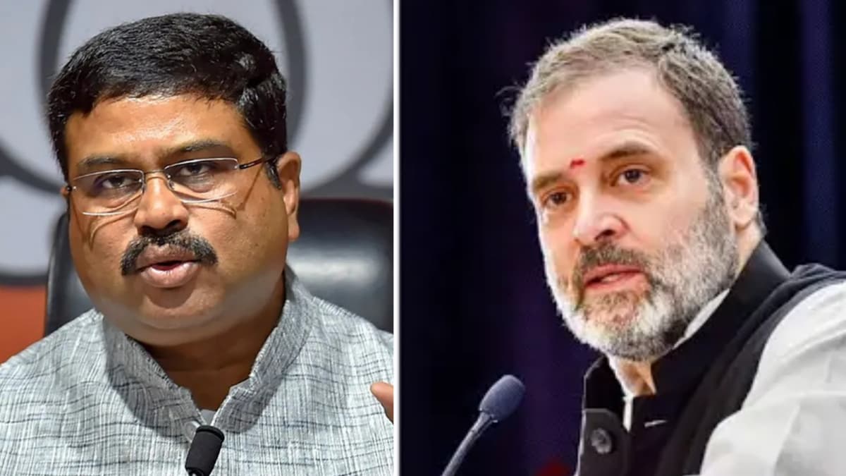 Dharmendra Pradhan Slams Rahul Gandhi Over ‘NFS’ Row