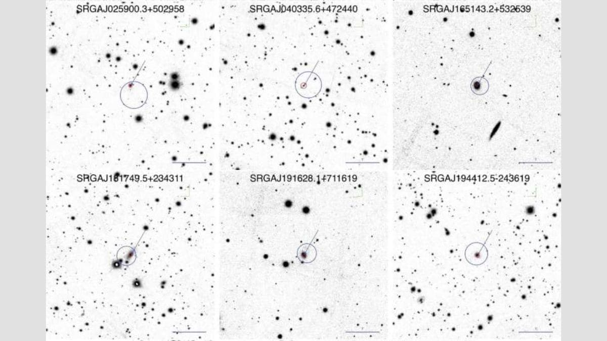 Russian Researchers Discover 11 New Active Galactic Nuclei In Spektr-RG X-ray Survey