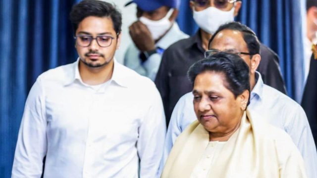 Mayawati Names Nephew Akash As BSP’s Chief National Coordinator