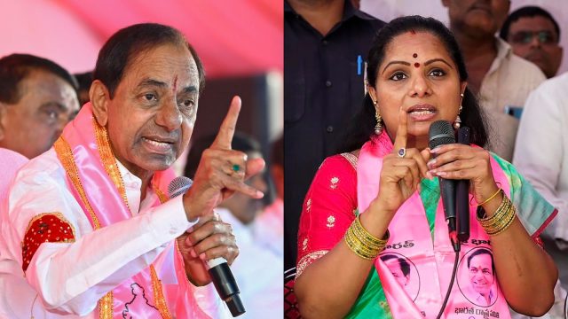 KCR To Expel His Daughter Kavitha From BRS Amid Escalating Internal Crisis