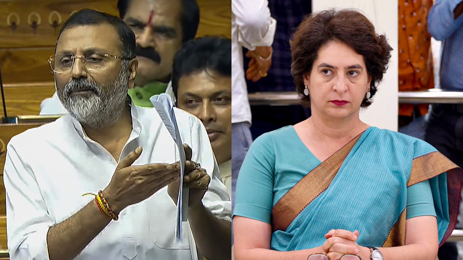 ‘This Is What Happens…’: Nishikant Dubey’s Swipe At Priyanka Gandhi’s ‘History’ Lessons On Gaza